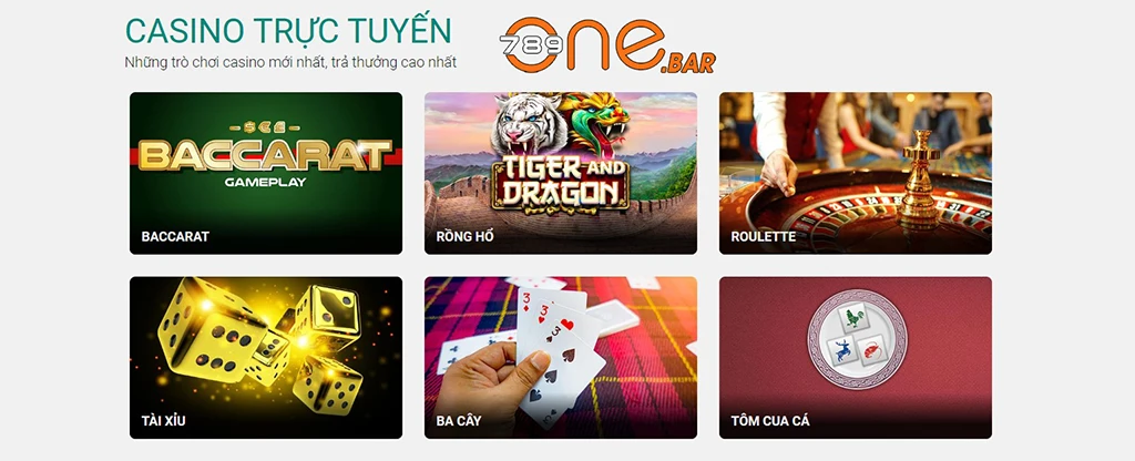 casino trực tuyến one789